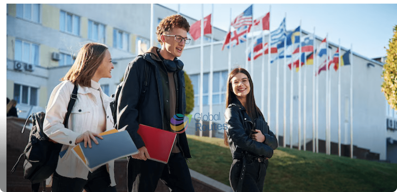 1400+ Partner Universities Worldwide
